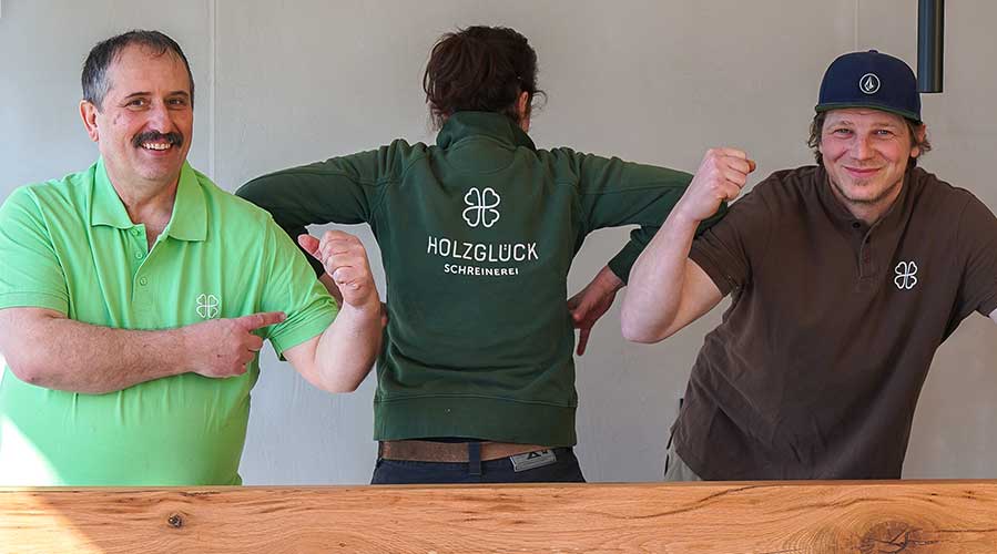 Team Schreinerei Holzglück